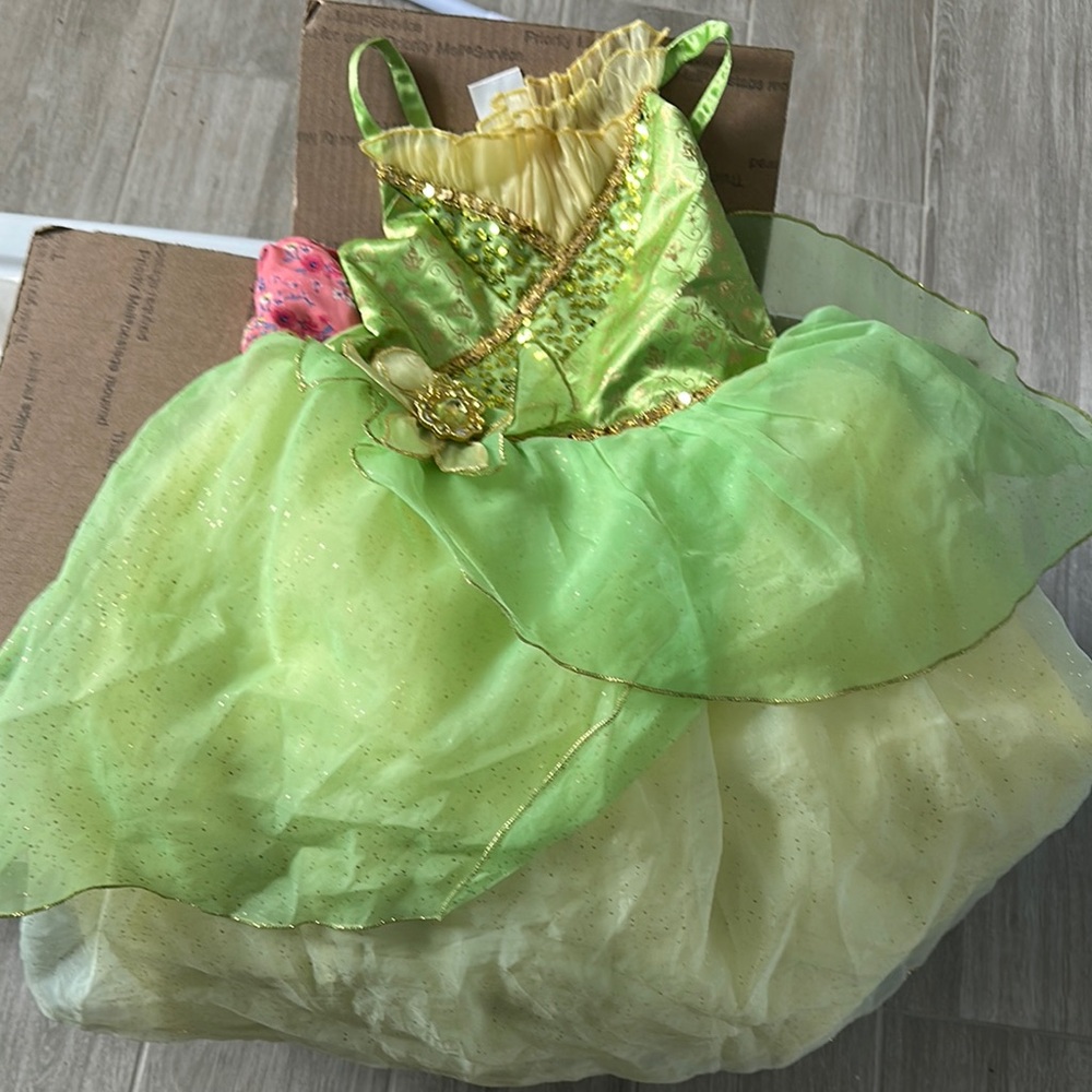 5T Girls clothing/ Disney Tiana Dress variety Box (box 1) mystery box - 10 items - Picture 2 of 3